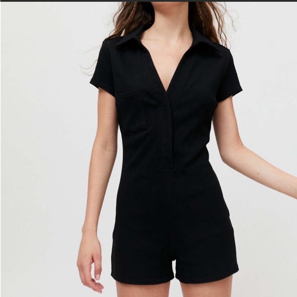 URBAN OUTFITTERS REMI RIBBED ROMPER